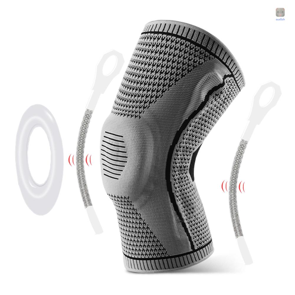 1 Băng Quấn Bảo Vệ Đầu Gối Bằng Silicone Tiện Dụng Khi Tập Thể Thao