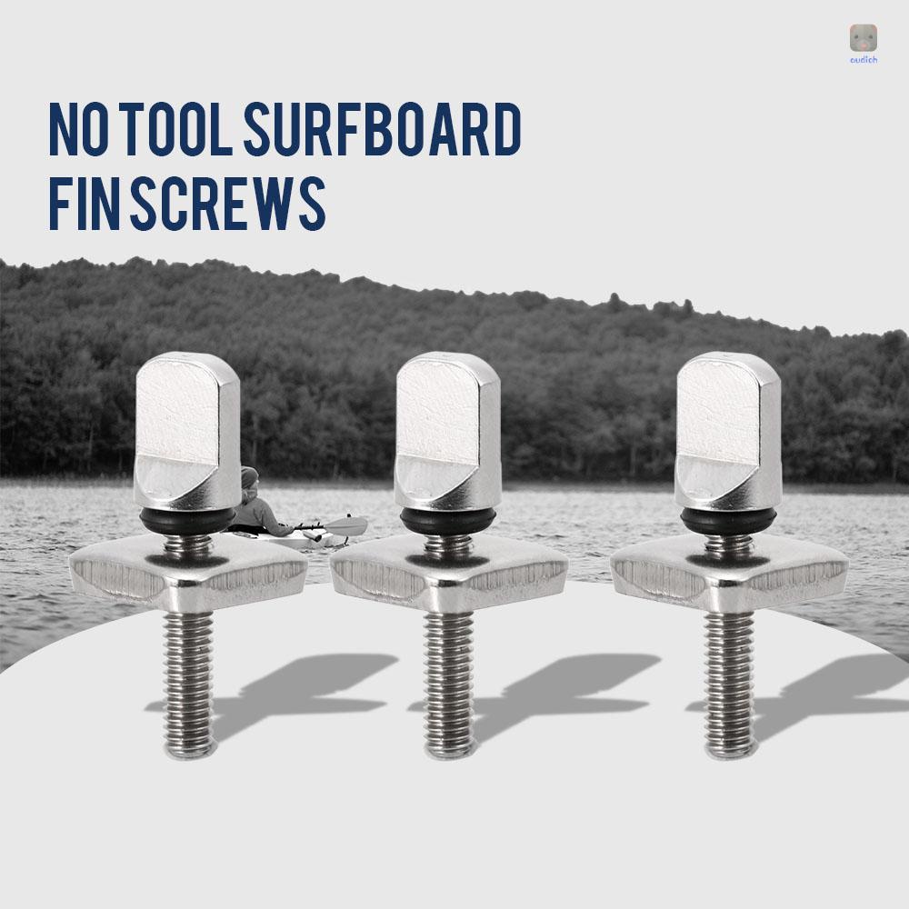 Set 2 / 3 Ốc Vít Dài Bằng Thép Không Gỉ Gắn Ván Lướt Sóng