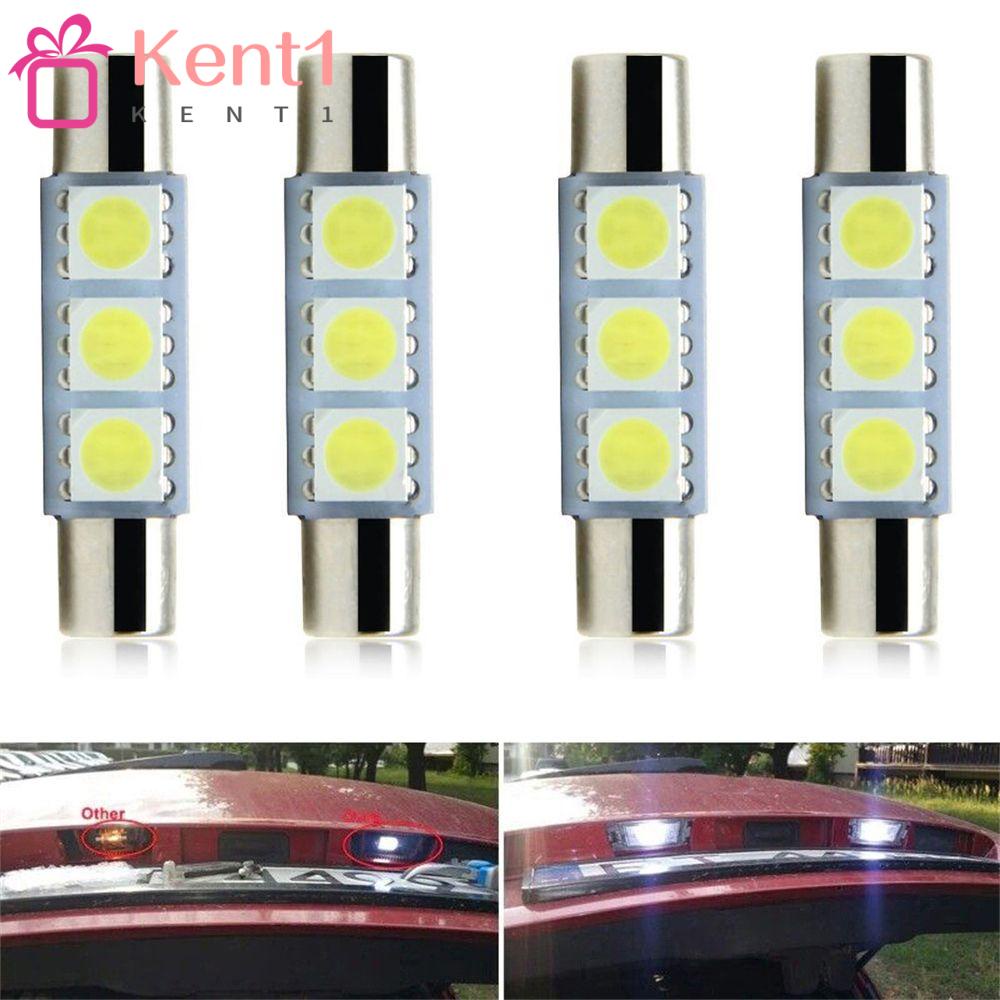 4 Bóng Đèn LED Xe Hơi 5050 3SMD 31MM 5050