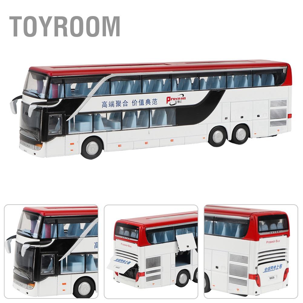Có thể bán buôn Đồ Chơi Mô Hình Xe Buýt Doubledecker Bằng Hợp Kim 1:32 Có Nhạc Nhẹ Cho Trẻ Em Quà Tặng ToyRoom Hàng giao ngay