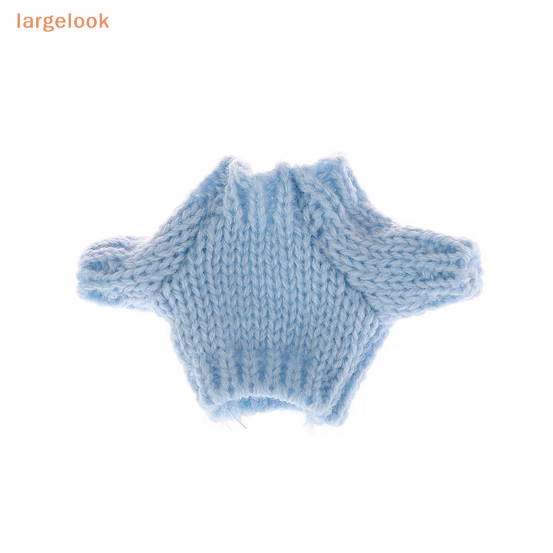 Set Đồ Gồm Áo Sweater Và Quần Ngắn Hình Tai Thỏ Dễ Thương Cho Búp Bê 1 / 12