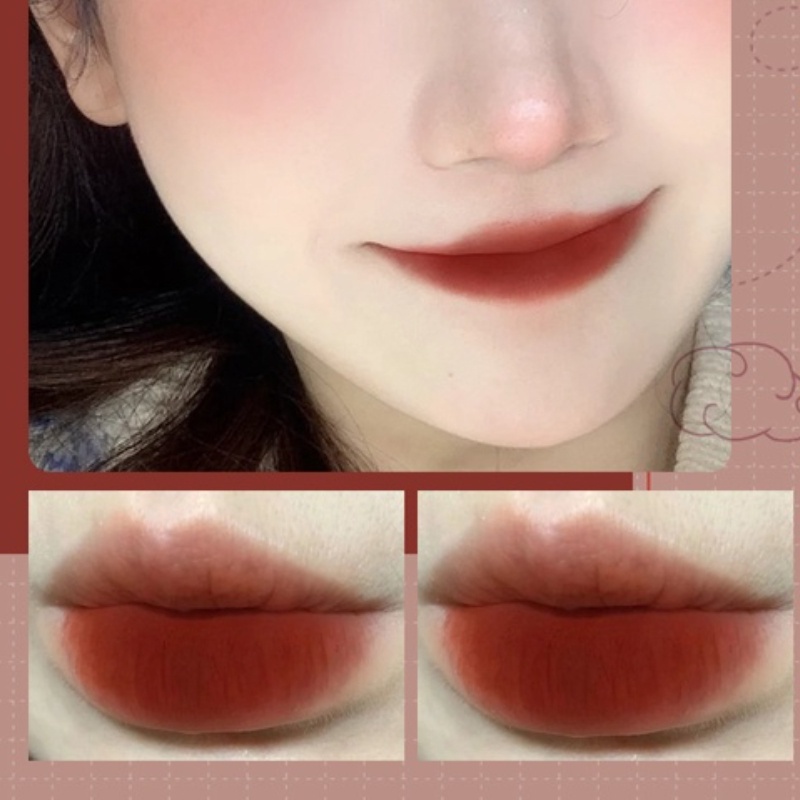 Son kem lì Pink Coco dưỡng ẩm chống nước chống khô môi mặt sương mù mờ không thấm men môi