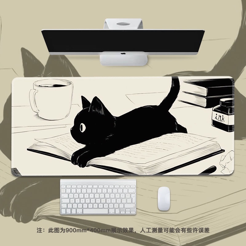 Miếng Lót Chuột Máy Tính Cỡ Lớn In Hình Hoạt Hình Dễ Thương
