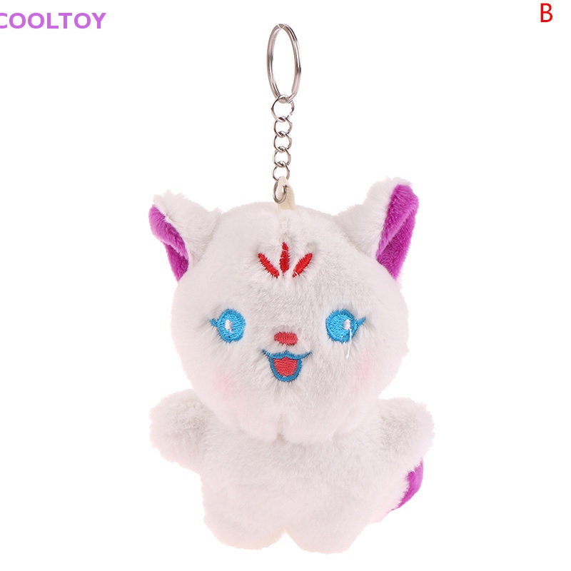 Đồ chơi nhồi bông Hình Cáo Hoạt Hình 13CM Mềm Mại Trang Trí Ba Lô / Móc Khóa Đa Ứng Dụng