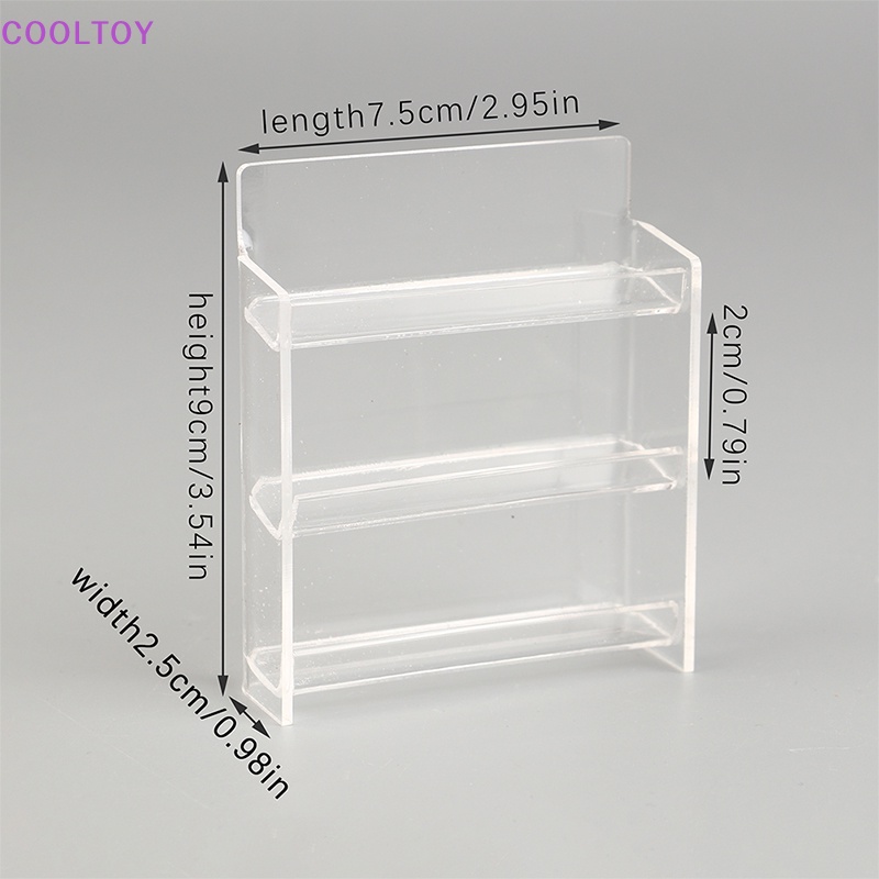 Mô Hình Tủ Đựng Bánh Kem Tỷ Lệ 1 / 12 Trang Trí Nhà Búp Bê