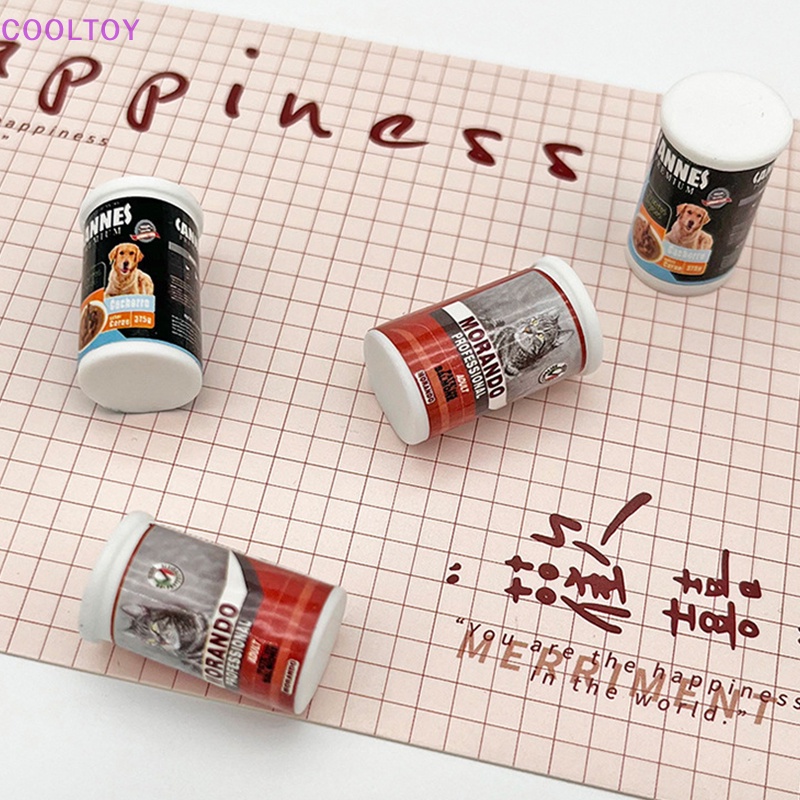 Cooltoy Set 5 Mô Hình Chó Mèo mini Trang Trí Nhà Búp Bê