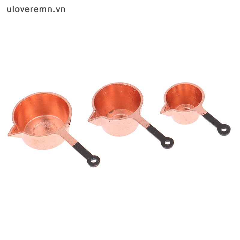 Mô Hình Nồi Chảo Chiên Tỉ Lệ 1: 12 Dùng Để Trang Trí Nhà Búp Bê