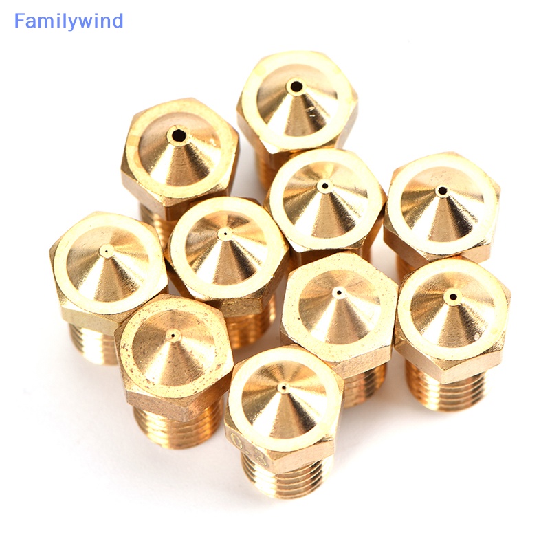 Vòi Phun V5 V6 0.2 0.3 0.4 0.5 0.6 0.8 1.0mm M6 Cho Máy In 3D