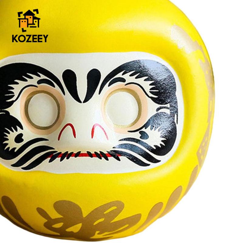 Búp bê Daruma KOZEEY phong cách Nhật Bản trang trí nhà hàng/ phòng ngủ