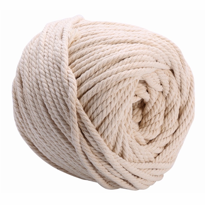 Cuộn Dây Cotton 1 / 2 / 3 / 4 / 5 / 6 / 8 / 10mm Dùng Làm Đồ Trang Sức Thủ Công