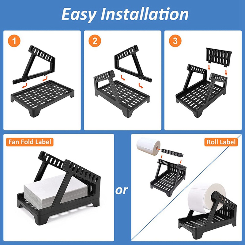 Bộ 2 Giá Đỡ Nhãn Dán Giữ Nhiệt Dành Cho Máy In Để Bàn