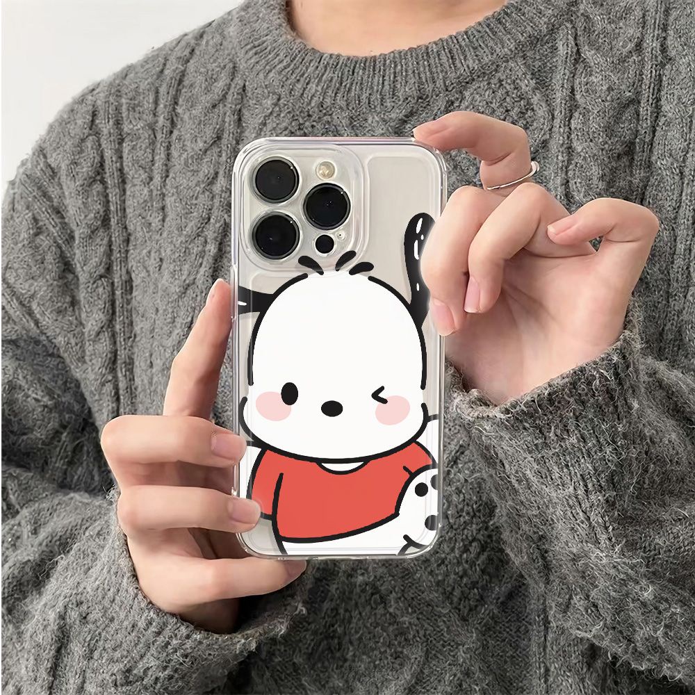 ✅Ốp Điện Thoại Mềm Chống Sốc Họa Tiết Cún Pacha 6In Cho Iphone 12 11 Max 1314 Pro 78