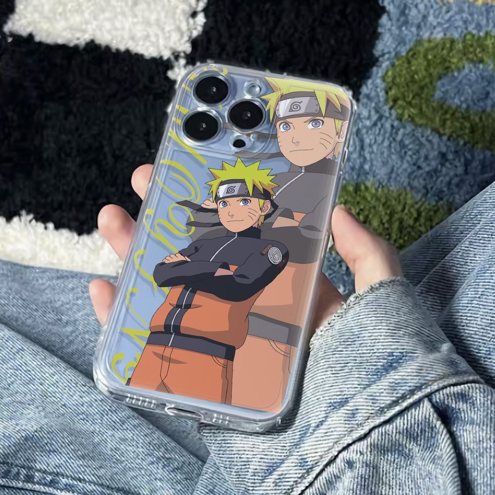 ✅Ốp Điện Thoại Dẻo Họa Tiết Hoạt Hình Naruto Đơn Giản Chống Sốc Cho iPhone12 1114pro Max6In78 13