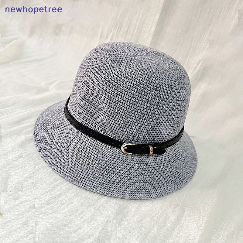 Nón Vành Da Thời Trang Hè Cho Nữ