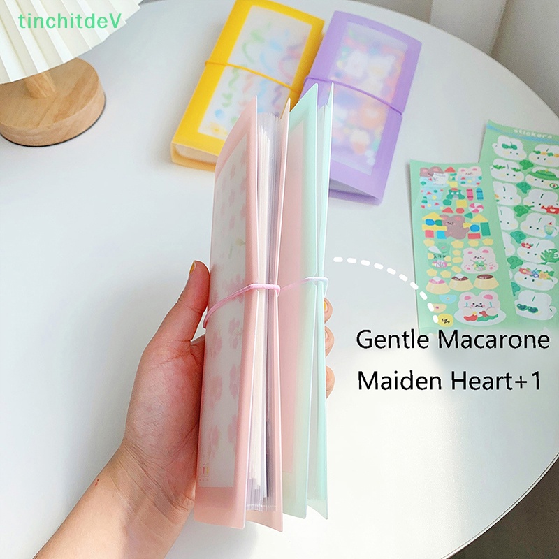 Set 30 Tờ Nhãn Dán Trong Suốt Dùng Trang Trí Album Ảnh Tiện Dụng