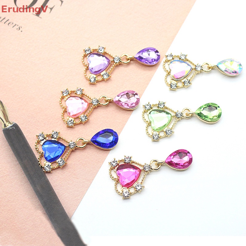 Ghim Cài Áo Acrylic Kim Loại Đính Đá 42 * 22mm DIY