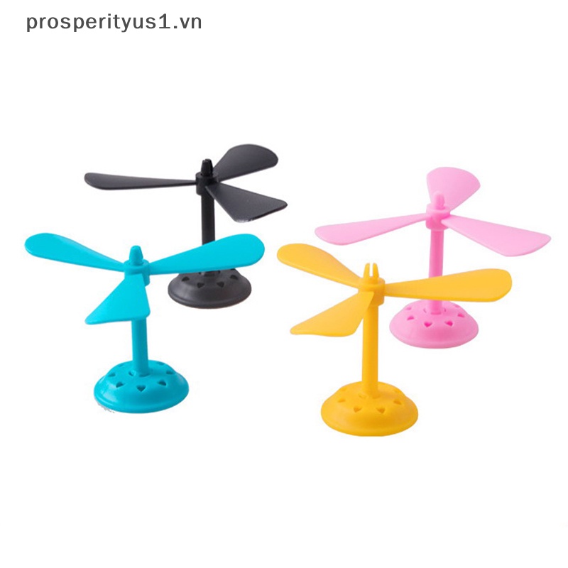 [prosperityus1] Cánh Quạt Nhỏ Tự Dính Trang Trí Mũ Bảo Hiểm Xe Máy Sáng Tạo Vui Nhộn Cho Trẻ Em [VN]