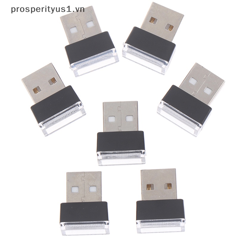 1 Đèn LED USB Mini Nhiều Màu Linh Hoạt Chuyên Nghiệp Cho Xe Hơi