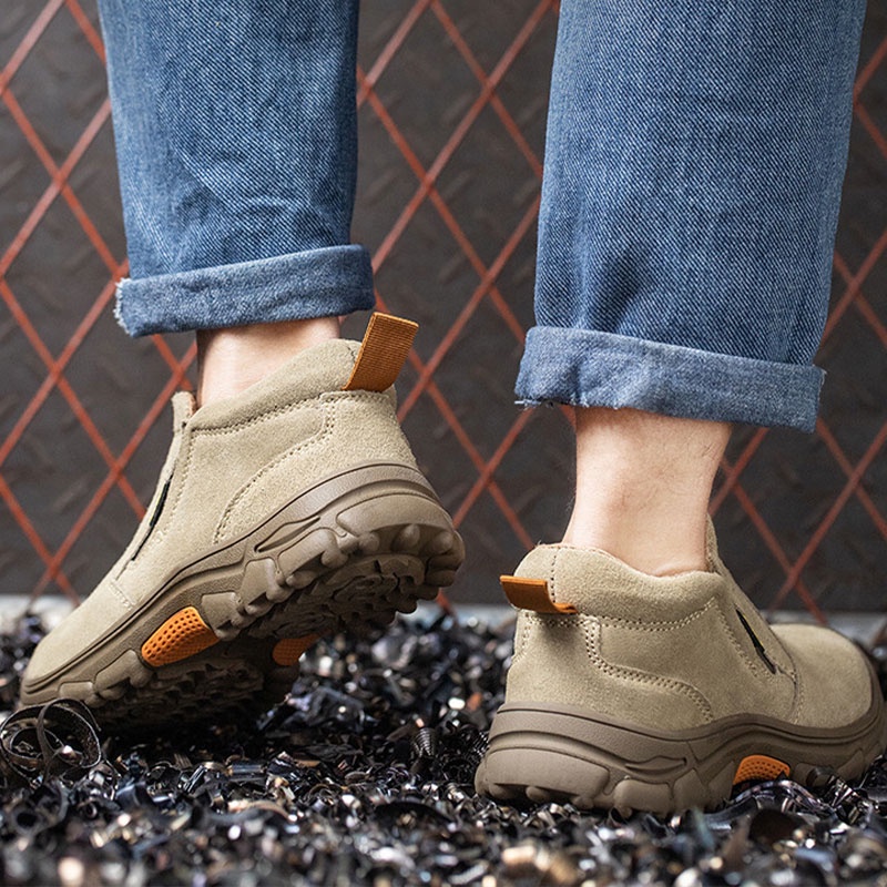 GUDETUGiày bảo hộ GUDETU chống mài mòn chống trượt thời trang Hàn Quốc cho nam