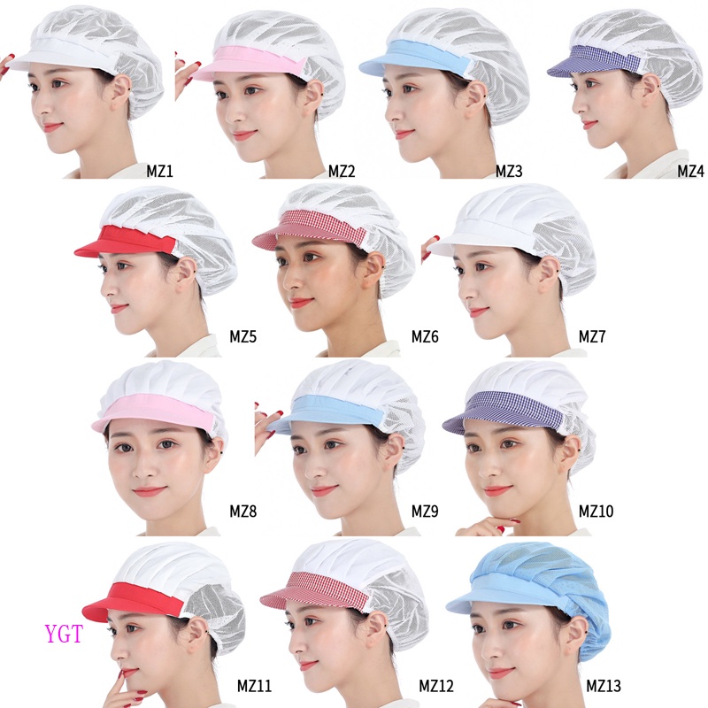 Ygt Mũ Đầu Bếp Làm Bánh Thoáng Khí Chuyên Dụng