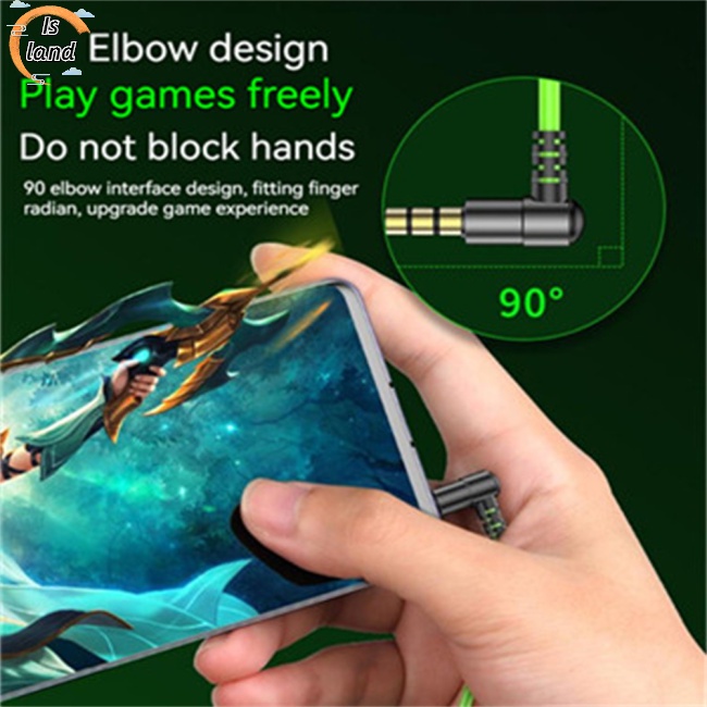 Tai Nghe Nhét Tai Loại C / 3.5mm Dành Cho Game Thủ