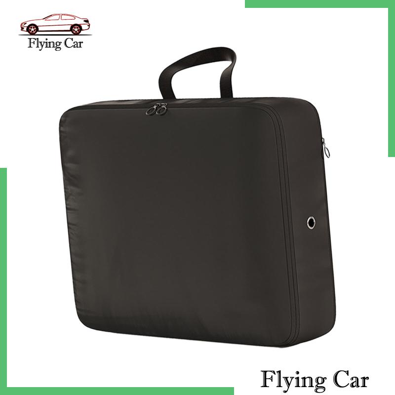 [Lzdjfmy2] Túi Nén Đựng Đồ Hai Chiều Mềm Mịn Có Dây Kéo Có Thể Gập Lại