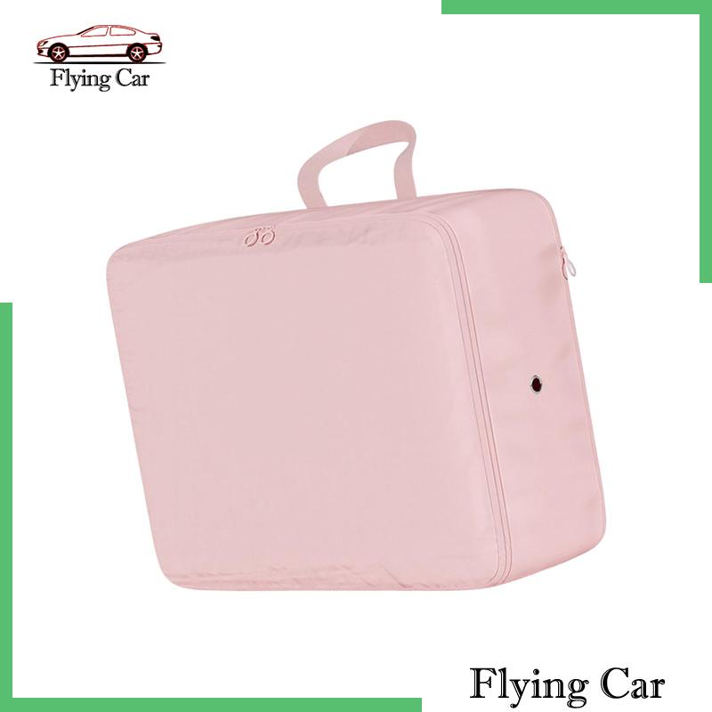 [Lzdjfmy2] Túi Nén Đựng Đồ Hai Chiều Mềm Mịn Có Dây Kéo Có Thể Gập Lại