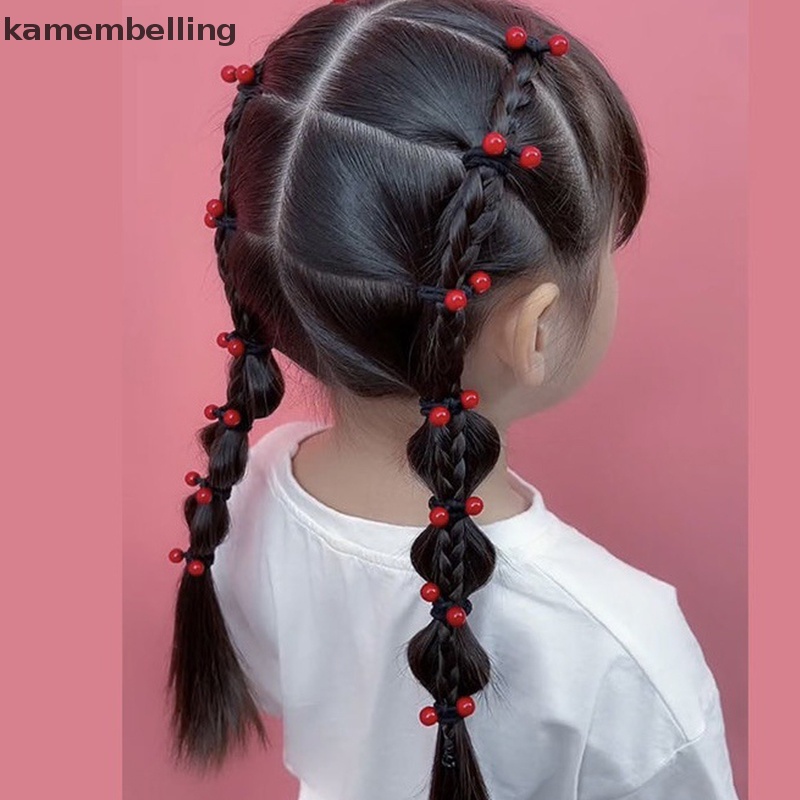 Set 50 Dây Buộc Tóc Co Dãn Xinh Xắn Cho Bé Gái