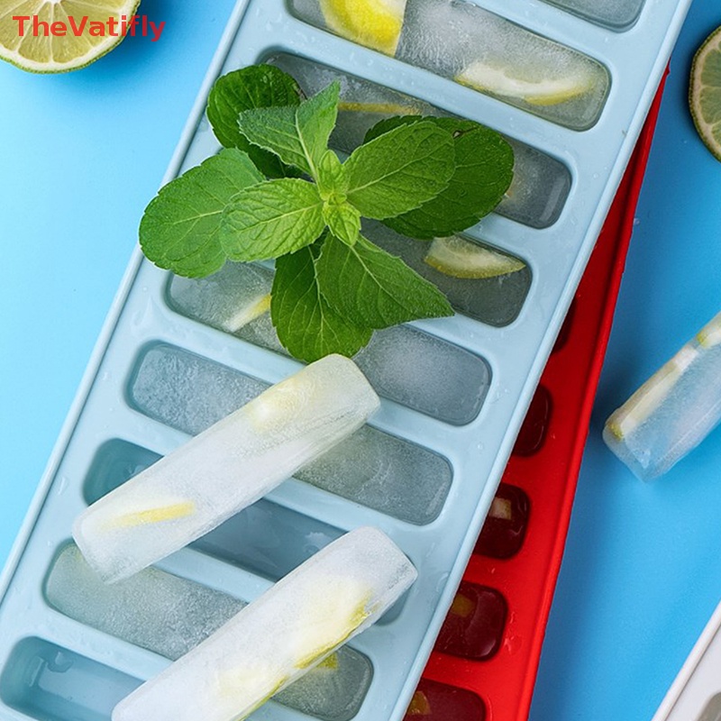 [Thevalifly] Khuôn Silicone Làm Đá Viên Dáng Dài