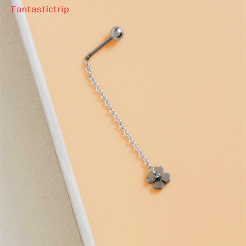 [Fantastictrip] Khuyên Tai Dáng Dài Tua Rua Phong Cách Đơn Giản Hợp Thời Trang Cho Nữ Mới