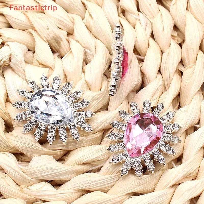 Ghim Cài Áo Bằng Kim Loại Bạc 27 * 32MM Diy