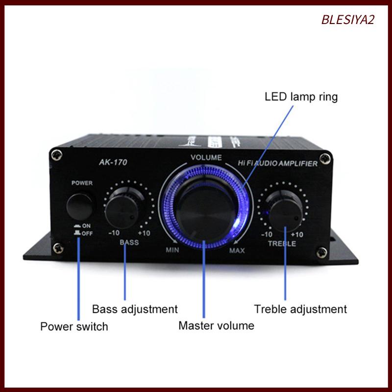 Bộ Khuếch Đại Âm Thanh HiFi Stereo Blesiya2 70 Cho Xe Hơi