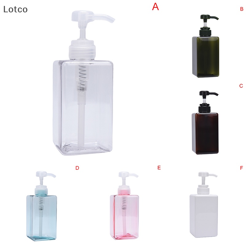 Lotco Lotion chai nhựa trong suốt rỗng xách tay dầu gội tay xà phòng chia chai VN