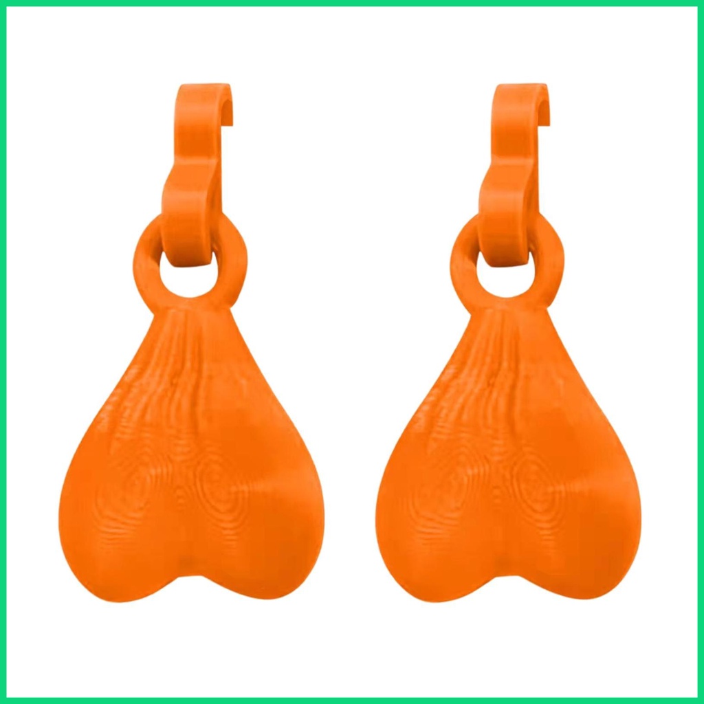 1 Cặp Mặt Dây Chuyền Thủ Công 9 Màu Dễ Thương Vui Nhộn Trang Trí Tiệc Tùng