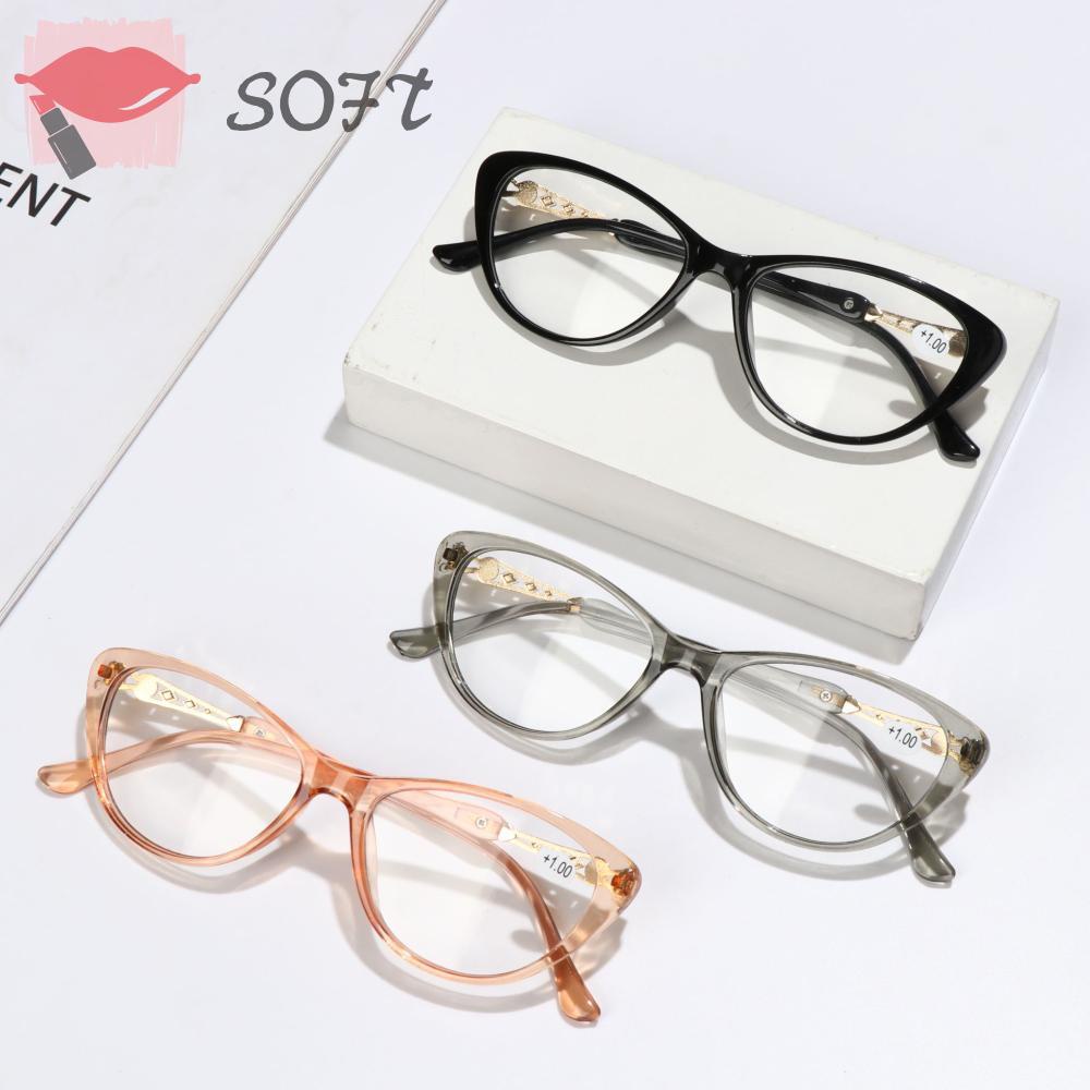 Kính Đọc Sách SOFTNESS + 1.0 ~ + 4.0 Trong Suốt
