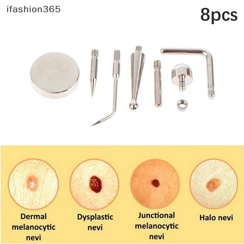 Set 8 Bút Laser Plasma Loại Bỏ Đốm Đen Trên Da Tiện Dụng