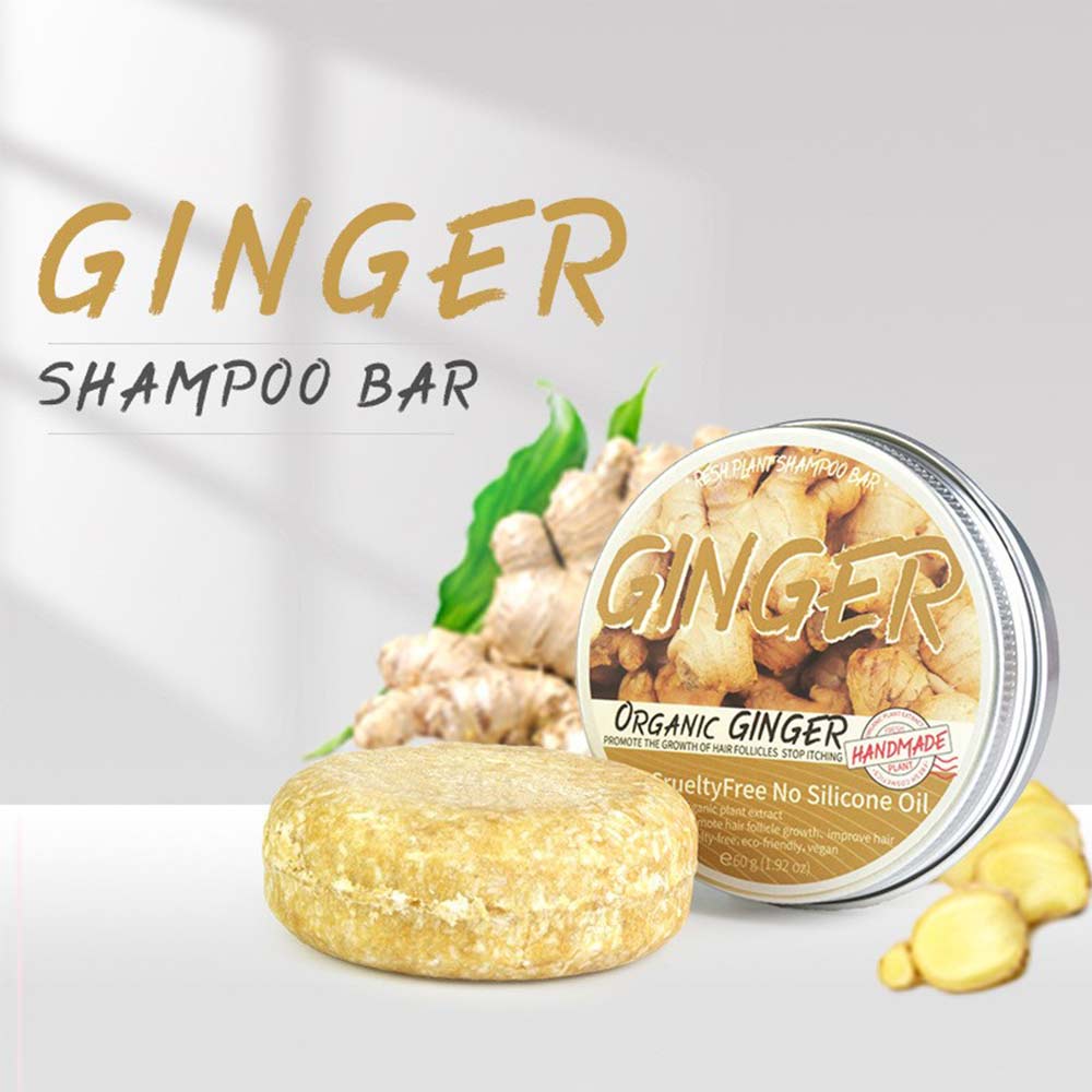 Ginger Hair Regrowth Shampoo Bar Organic Ginger Hair growth Shampoo Bar Ginger Shampoo Soap BE