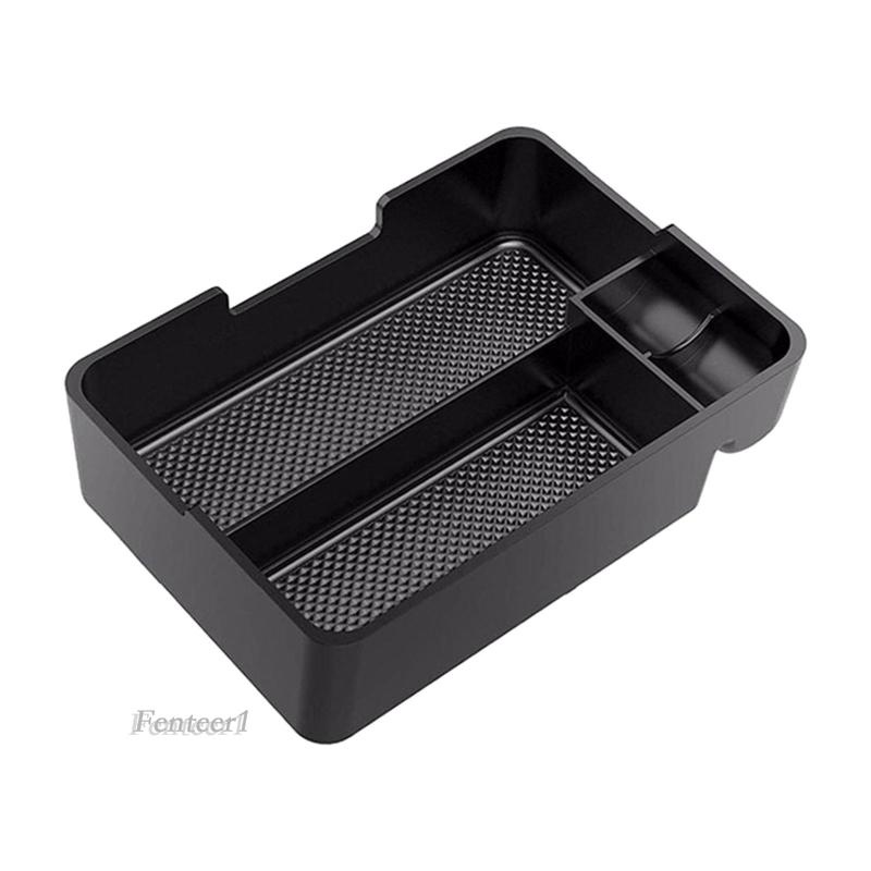 Khay Đựng Đồ Gắn Chỗ Gác Tay Xe Hơi Tesla Fenteer1