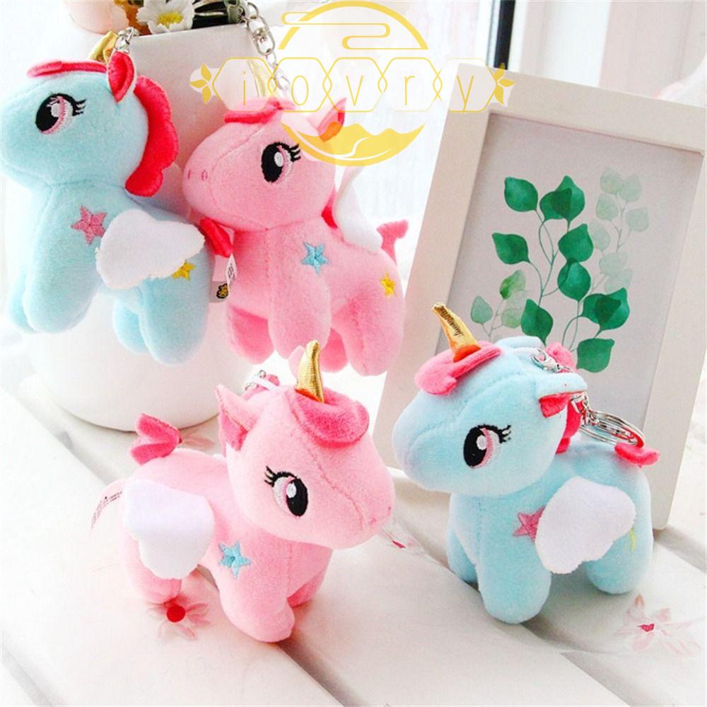 Thú Nhồi Bông Hình Kỳ Lân 10cm Trang Trí Ba Lô