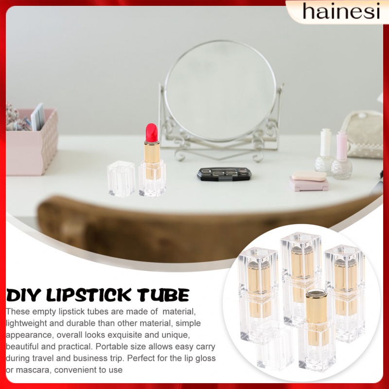 Set 4 Ống Rỗng Trong Suốt Đựng Mỹ Phẩm Du Lịch Tiện Lợi