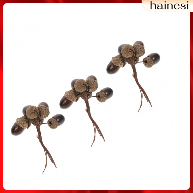 Set 3 Quả Thông Nhân Tạo Dùng Trang Trí Tiệc Giáng Sinh