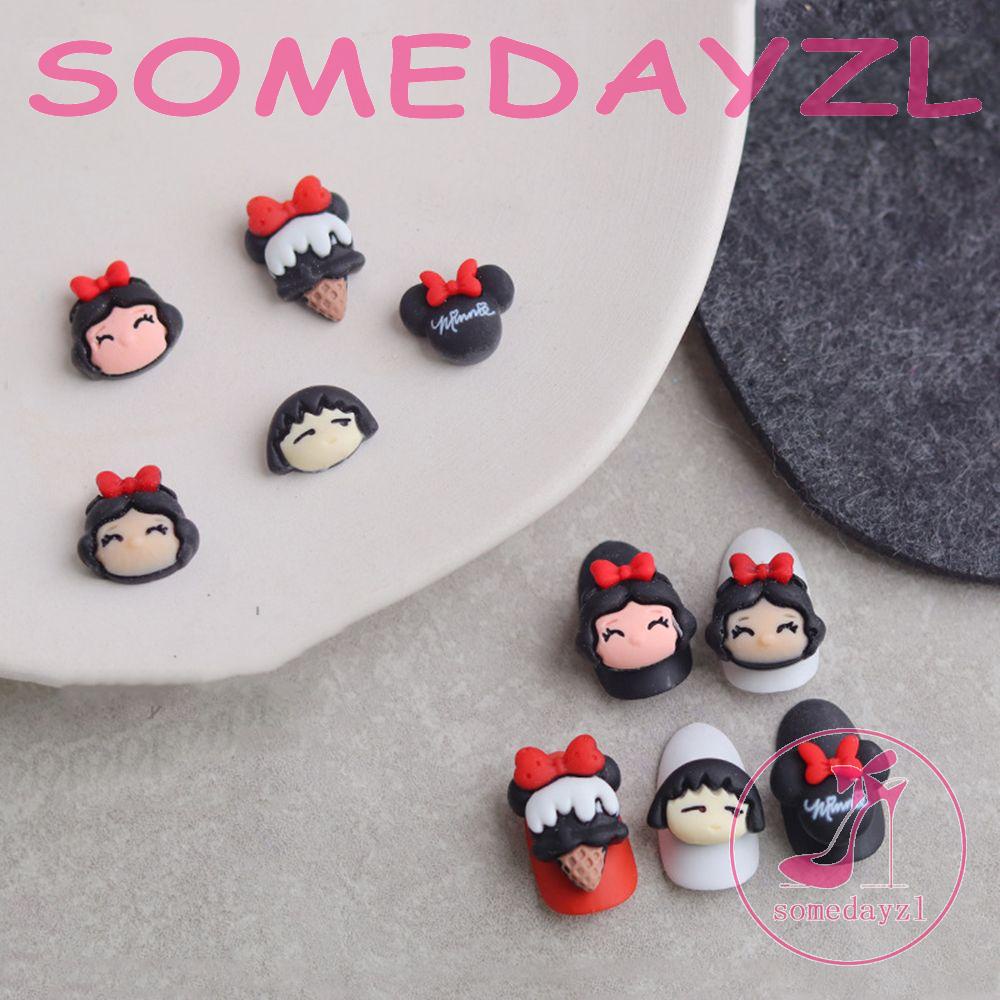 Phụ Kiện Trang Trí Móng Tay 3D DIY Hình Mickey Dễ Thương