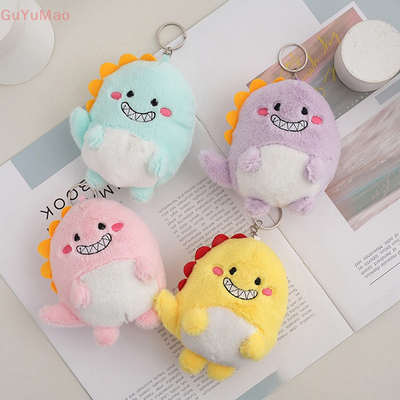 1 Móc Khóa Khủng Long Hoạt Hình Nhồi Bông Ngộ Nghĩnh