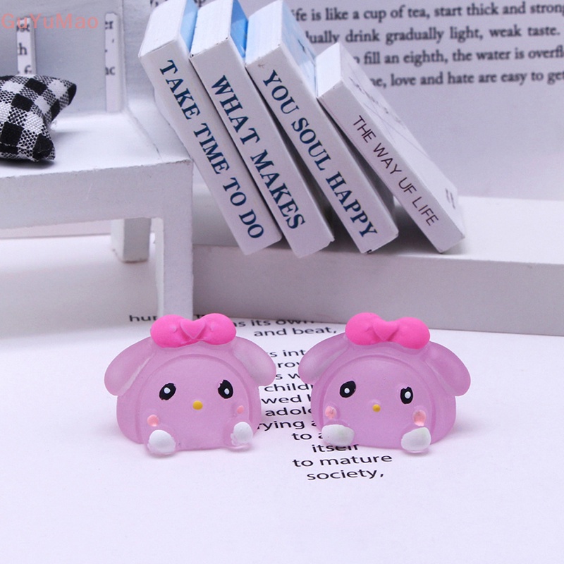 Bộ 5 Thỏ Dạ Quang Ba Chiều Dễ Thương Dùng Trang Trí DIY