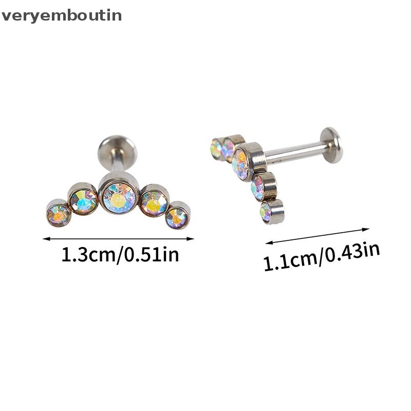 Phụ Kiện Trang Sức Thời Trang Hình Trụ Bằng Thép Không Gỉ Dễ Phối Đồ