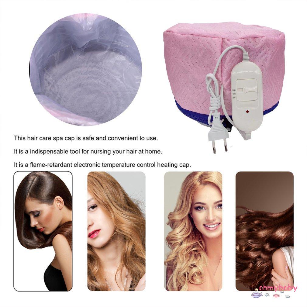 [Ready] Bộ Đội Làm Nóng Hộ Gia Đình Mặt Nạ Tóc Quốc Bằng Điện Chăm Sóc Spa Có Thể Tái Sử Dụng mũ Tắm [Z/11]