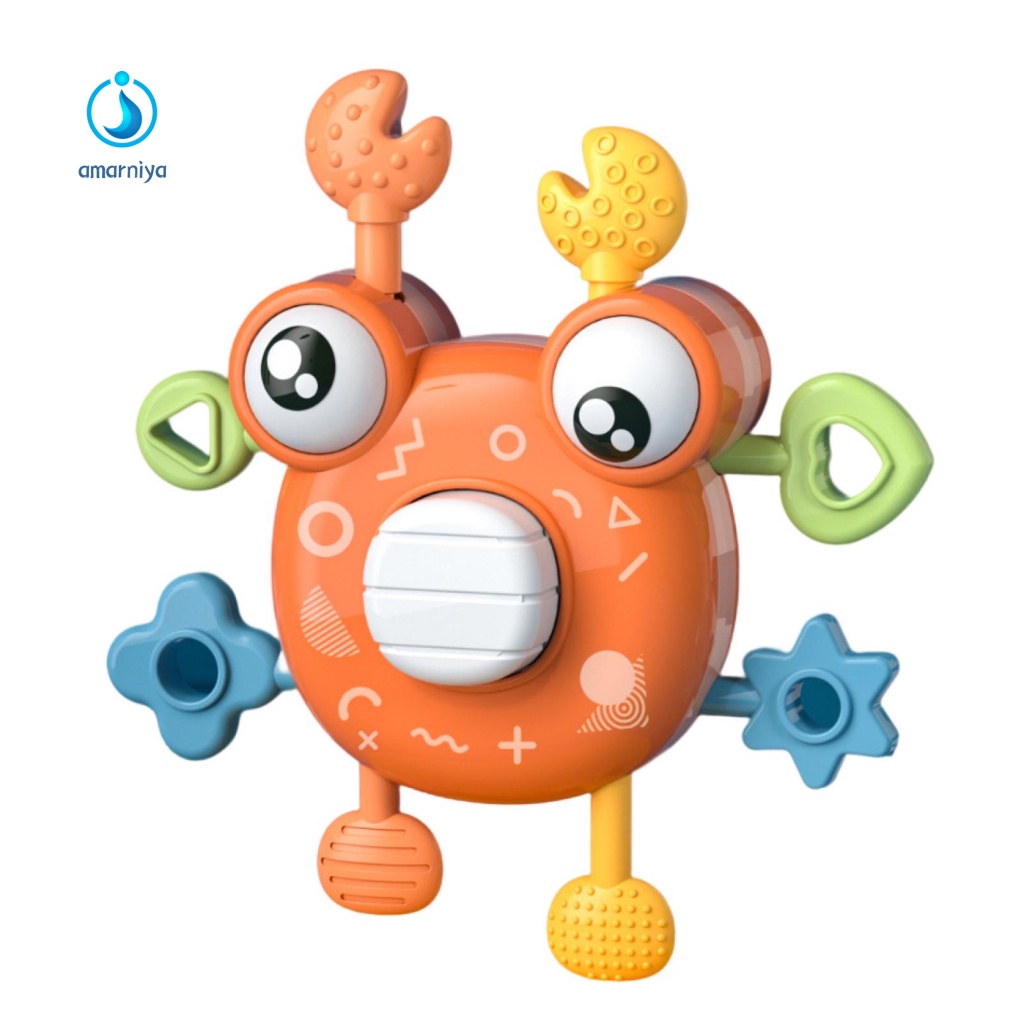 Amar Đồ Chơi Dây Kéo Bằng Nhựa Cấp Thực Phẩm Cho Bé Gặm