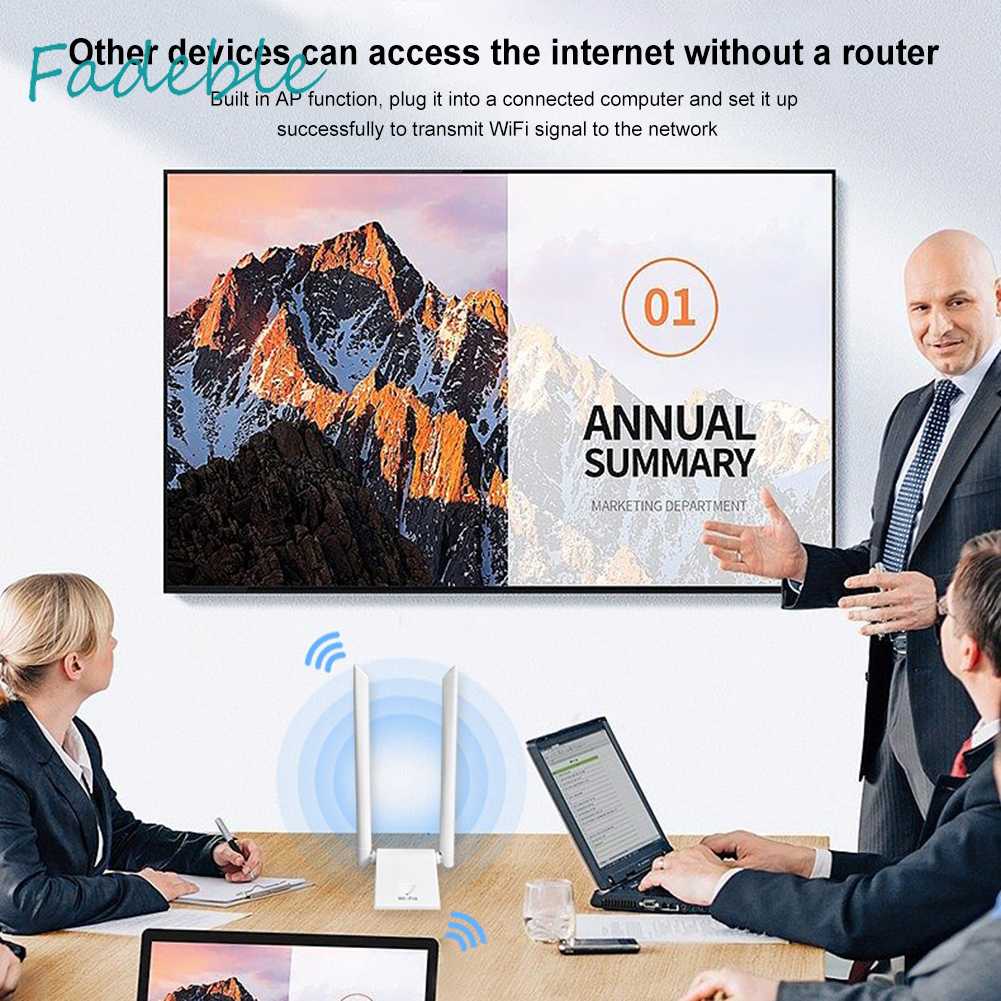 Usb Thu Sóng WiFi 6 Băng Tần Kép 3.0 1800Mbps Thẻ