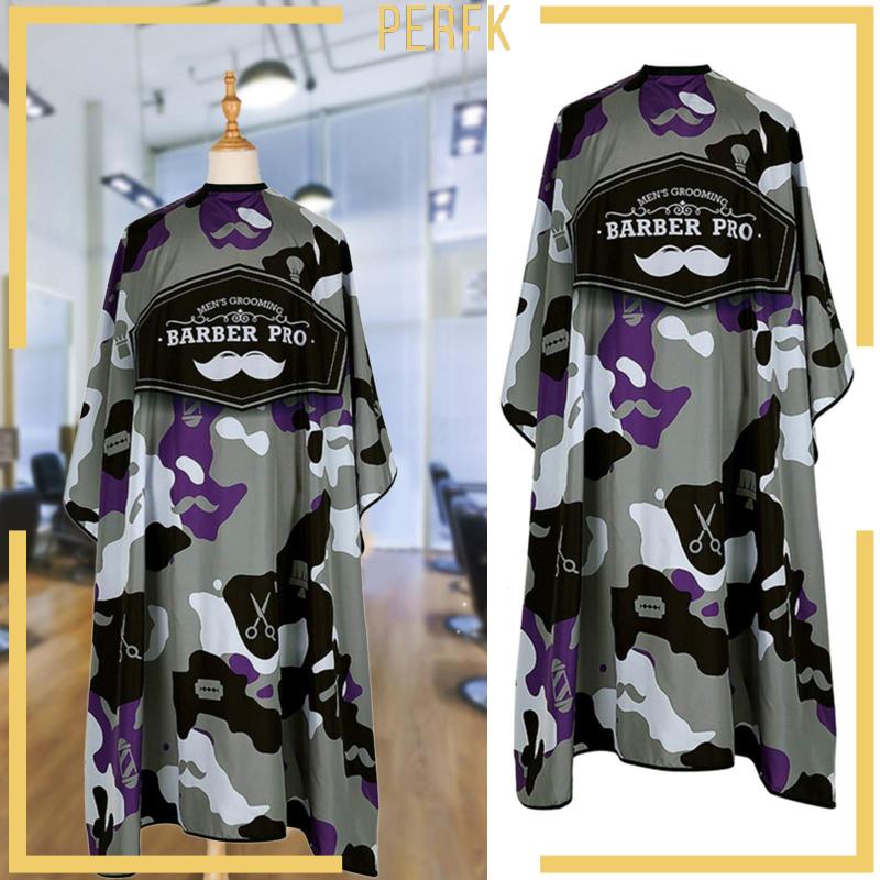 Áo Choàng Cắt Tóc Màu Đen Chuyên Nghiệp Cho Salon