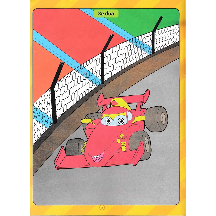 Sách - Tô Màu Phương Tiện Giao Thông 2 - TV